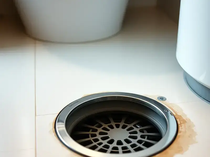 浴室の排水管修理