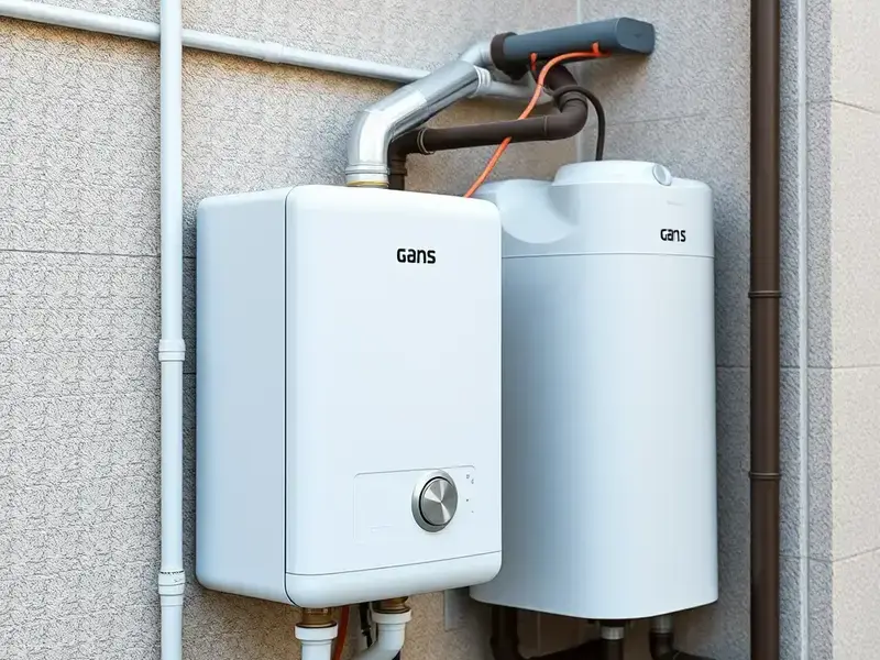 給湯器の設置